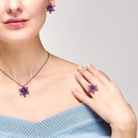 Серьги Konplott LOTUS FLOWER (P028)